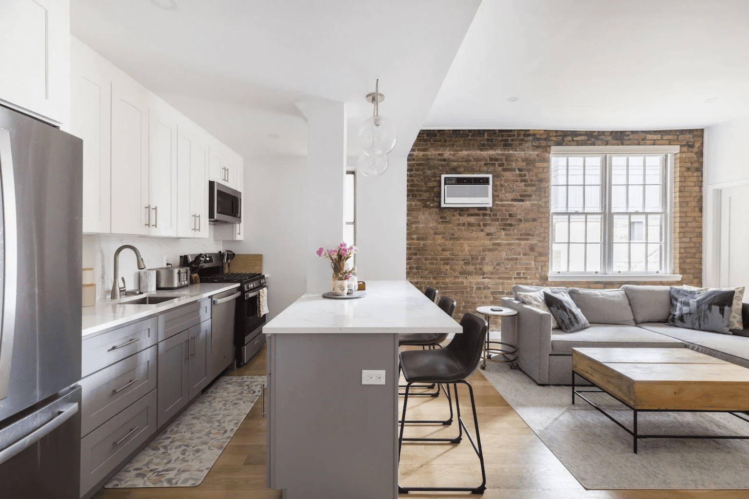 View of 15 Luxe Apartment Renovation Ideas to Make Your Home Look Expensive