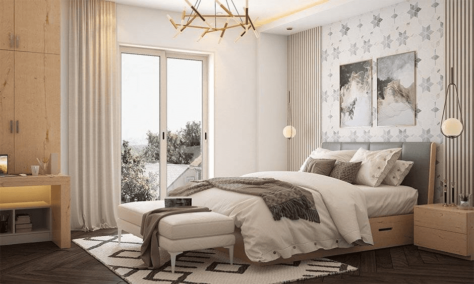 bedroom tile work