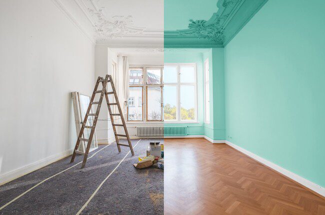 interior vs exterior paint Dubai